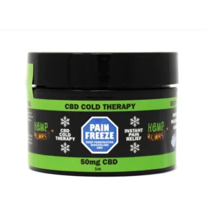 CBD Freeze Cold Therapy Pain Rub avec 50 mg de CBD