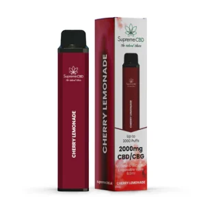 CBD Disposable Vape – Cherry Lemonade (2000mg)