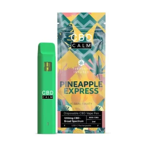 Pineapple Express – CBD Terpenes 1200mg Disposable Vape | CBD Calm